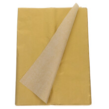 200Ud Papel Tissue Dorado Para Manualidades Y Presentes