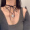 Pendentif étoile à cinq branches, chaîne de-Plaqué argent 7