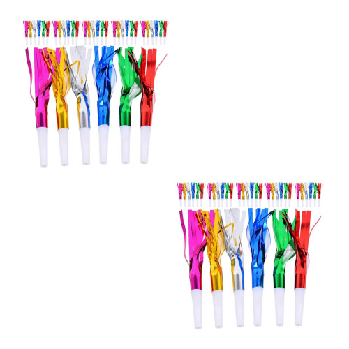 120Ud Silbatos De Fiesta Multicolor Con Para Niños 2