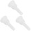 3Pièces Embouchures Trombone ABS Blanche Compacte Pour Musiciens Ténor 4