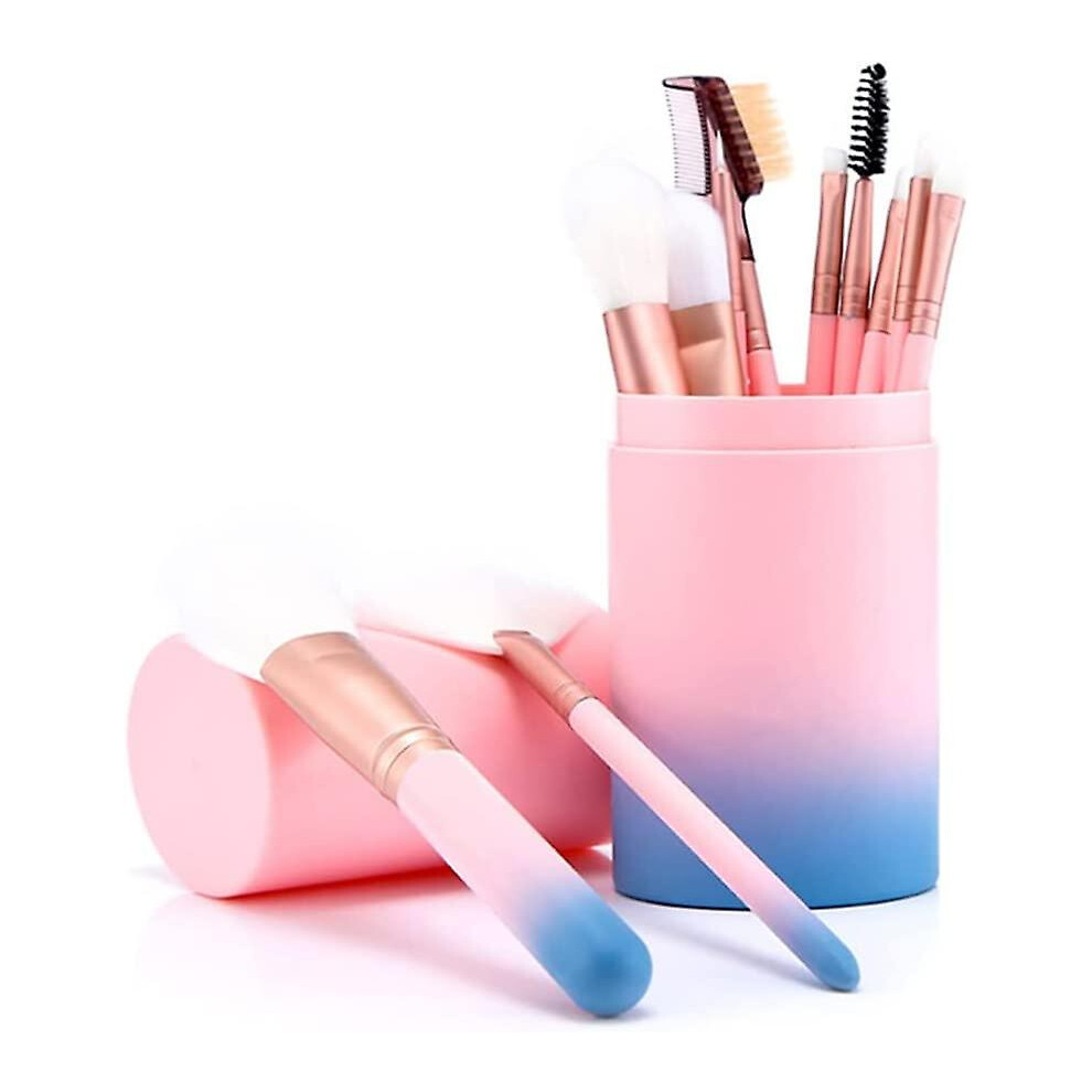 Makeup Brush Set for Professional Makeup Artists, Stylish & Portable, Fast Drying Synthetic Fiber Brushes, Complete Set for All Your Beauty Needs,