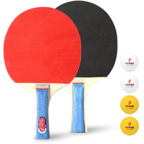 Beginner Friendly Table Tennis Paddle, Crafted From Durable Material For Longevity, High-Speed Performance With Strong Spin And Precise Control, 1