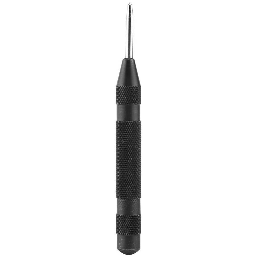 Spring Loaded Mechanism, Durable High Speed Steel Tip Automatic Center Hole Punch, Slip Prevention Tool For Accurate Marking And Starting Hole, 9405630891065