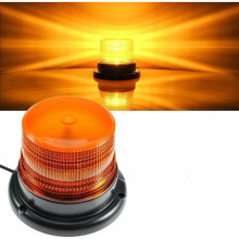 Luce stroboscopica wireless con doppio interruttore per luci di emergenza per veicoli, lampeggiante a LED ambra con LED ad alta intensità e