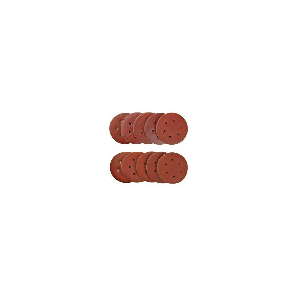 Random Orbital Sander Sanding Disc, Hook And Loop Support, Aluminum Oxide, Abrasion Resistance, Fine Grit Sandpaper For Polishing And Grinding, 100 9405630924923