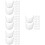 80 Pcs Decorative Hat Visor Replacement Sun Proof Accessory 9