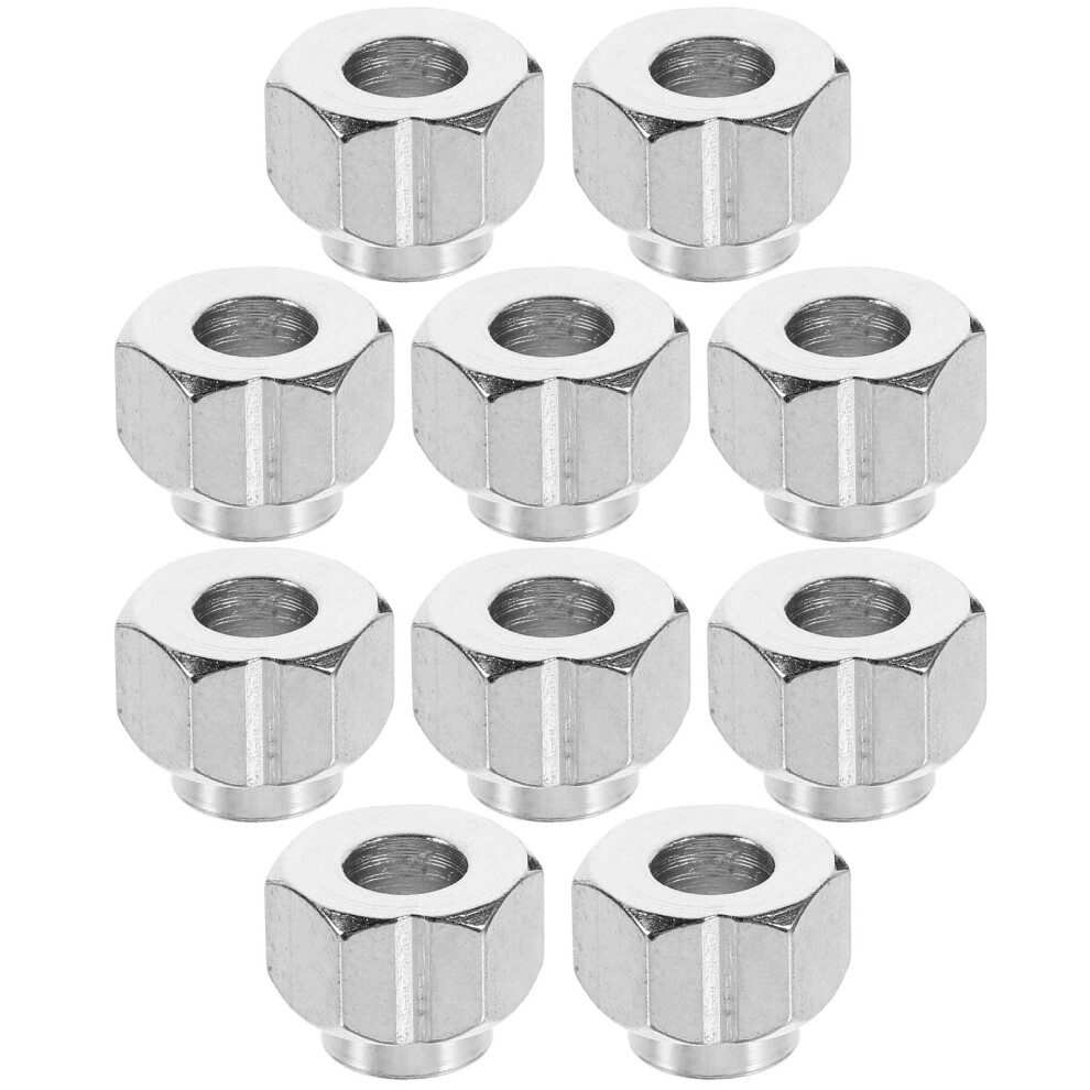 2 Count Carbon Steel Nickel Plated Nut 3D Printer Eccentric Column 3601048730316