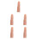 5Pcs Silicone Practice Fake Nail Tip Training Finger Display Tool 11