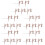 25 Pcs Micro Landscaping Lamp Wall Light Sand Table Diy Materials 8