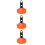 78 Pcs Football Training Cone Marker Tray Set With Rack 8