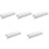 5Pcs Multi-Functional White Massage Table Sheets with Face Hole Cover 3