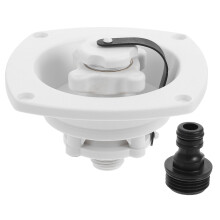 3Ud Conector Agua Rv ABS Con Válvula Antirretorno Y Regulador