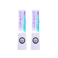 Paire D'Enceintes Filaires Avec LED Pour PC Smartphone