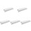 5Pcs Multi-Functional White Massage Table Sheets with Face Hole Cover 2