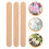 50Pièces Bâtons En Bois Multicolores Pour DIY 10