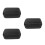 3Pièces Housse Noire Protection Accessoires USB Et Dur Portable 9