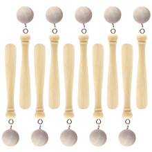 1Ensemble Accessoires Bois Batte Baseball Mini Pour Porte-