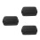 3Pièces Housse Noire Protection Accessoires USB Et Dur Portable 5