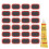 1Ensemble Kit Patchs Caoutchouc Noir Montage Rapide Colle 4