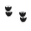 4Pièces Costume Barbe Pour Halloween 8