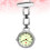 1Ud Colgante Vintage Plateado Resistente Con Noctilucente 9