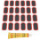 1Ensemble Kit Patchs Caoutchouc Noir Montage Rapide Colle 6