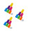 3Ensembles Jeu De Gobelets Empilables Multicolores En PP Pour Enfants 10