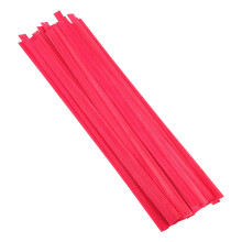 50Pièces Bandes Bambou Tressage Pour Panier Éventail DIY