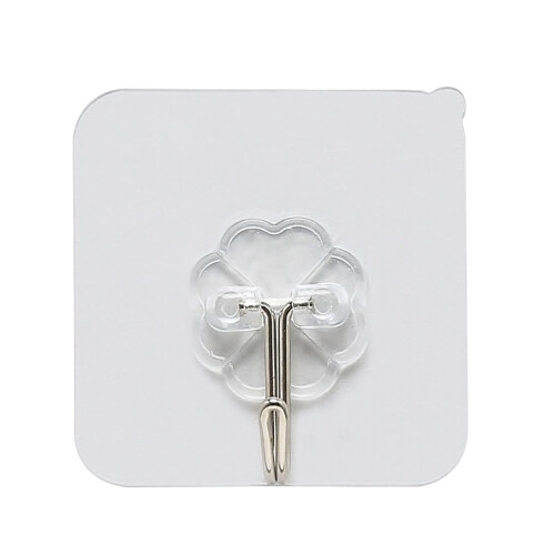 30 Pcs Clear Adhesive Hooks Wall Hook Nail