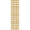 80Pcs Lightweight Golden Plastic Binder Rings for Planner Book Binding 8