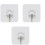30 Pcs Clear Adhesive Hooks Wall Hook Nail 3