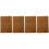 4Pcs Coffee Colored Paper Planner Notebook for Daily Writing Use 6