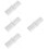 400Pcs Reusable White Iron Hanging Calendar Hooks for DIY Binders 9
