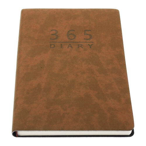 4Pcs Coffee Colored Paper Planner Notebook for Daily Writing Use 2