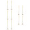 10 Pcs Stainless Steel Long Handle Soup Spoon Ladle Teaspoon 6