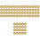 80Pcs Lightweight Golden Plastic Binder Rings for Planner Book Binding 3