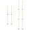 10 Pcs Stainless Steel Long Handle Soup Spoon Ladle Teaspoon 8