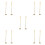 10 Pcs Stainless Steel Long Handle Soup Spoon Ladle Teaspoon 9