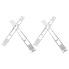 8Pièces Plaques Renfort Porte Argent Inoxidé Protection Durable