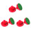 6 Pcs Hockey Handle Air Red Replacement Parts 2pcs 2