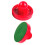 6 Pcs Hockey Handle Air Red Replacement Parts 2pcs 11