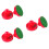 6 Pcs Hockey Handle Air Red Replacement Parts 2pcs 7