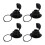8Pièces Valve D'air À Spirale Noire Pour Gonflables 8