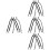 12Pcs Wear-Resistant Polyester Dog Walking Rope Reflective Pet Leash 8
