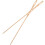 4Pièces Bâtons En Bois Bords Arrondis Pour Éventail DIY Marron 1