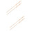 4Pièces Bâtons En Bois Bords Arrondis Pour Éventail DIY Marron 9