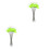 2 Sets Fishing Float Cork At Night Plastic 3