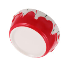 2 Pcs Ceramic Pet Food Bowl And Water Dish For Small Animals