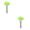 2 Sets Fishing Float Cork At Night Plastic 6
