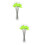 2 Sets Fishing Float Cork At Night Plastic 7